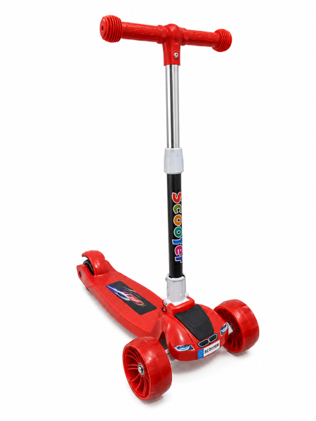 SCOOTER ROJO CON LUCES TIPO BMW