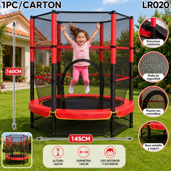 TRAMPOLIN ROJO
