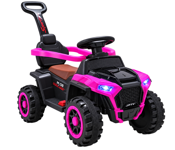 Carrito montable electrico rosado