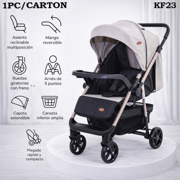Coche premium kf gris