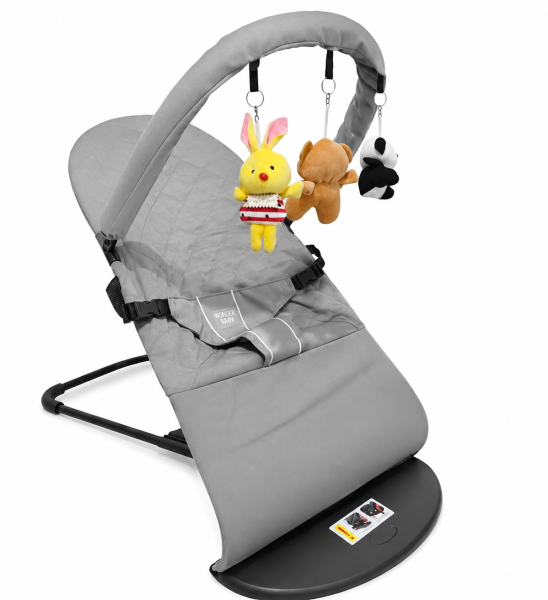 Silla bouncer gris